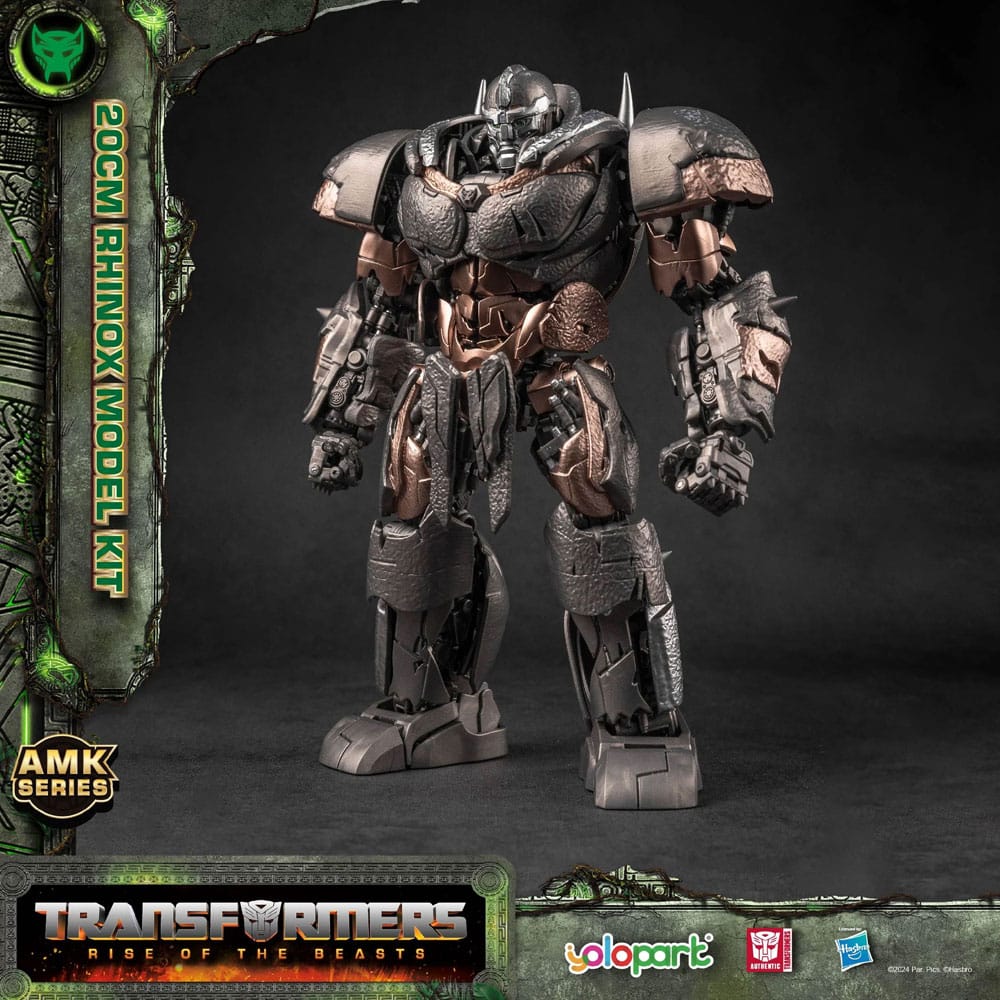 Transformers: Rise of the Beasts AMK Series Plastic Model Kit Rhinox 20 cm